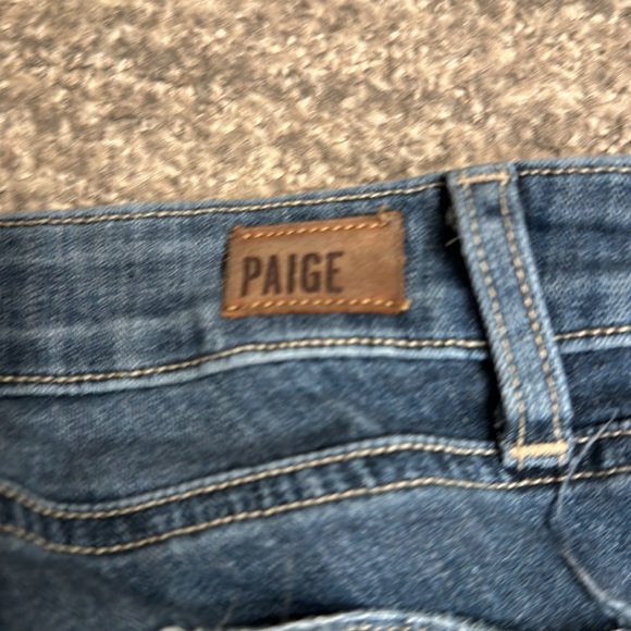 Women’s Distressed Paige Verdugo Ultra Skinny Size 26 - Picture 8 of 8